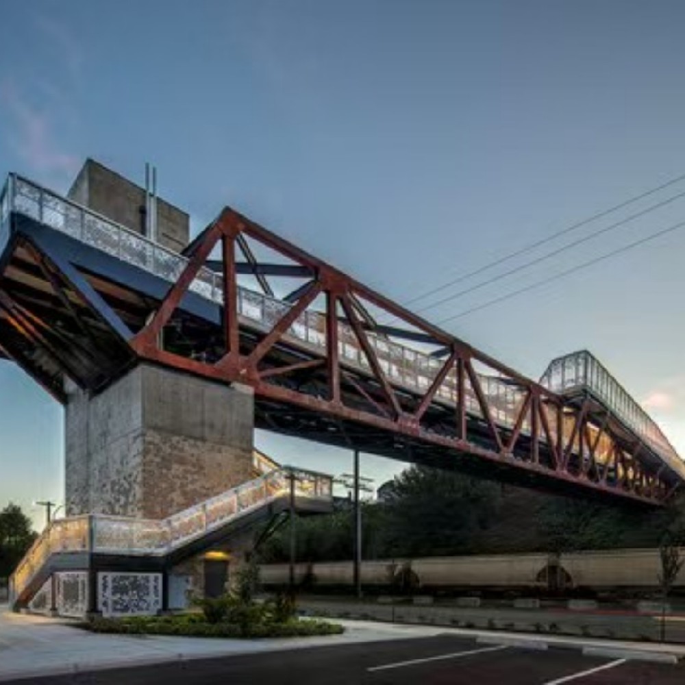 weathering steel bridge